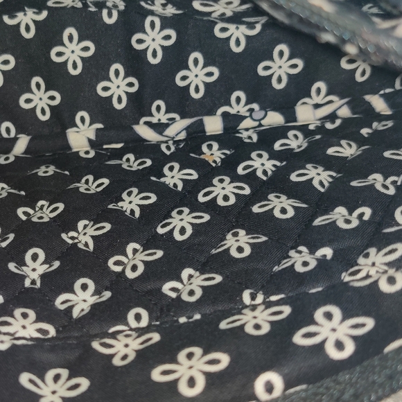 Vera Bradley Black and White Pattern Bag And Small Purse Excellent Condition - Picture 9 of 10